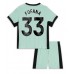 Chelsea Wesley Fofana #33 Replika Babykläder Tredje matchkläder barn 2023-24 Korta ärmar (+ Korta byxor)